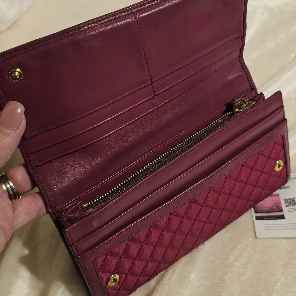 Prada Project Burgundy Quilted Wallet - Picture 9 of 12